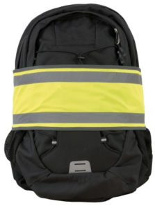 Bandeau Ceinture sécurité Réfléchissant Jaune fluo